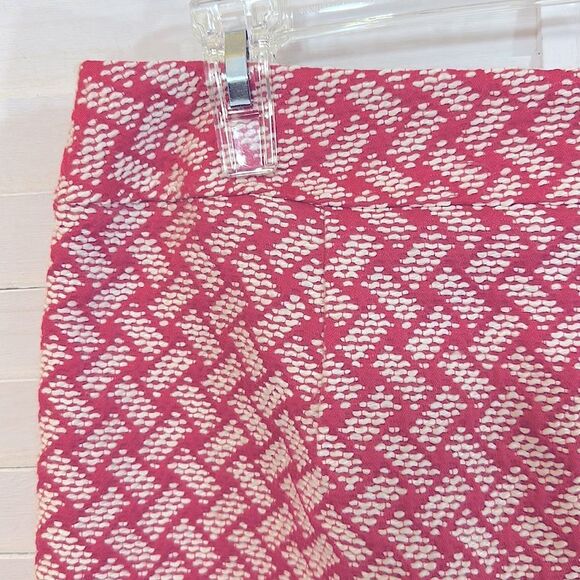 Talbots Tweed Skirt Size 14 A-Line Pink Wool Blend - Picture 7 of 10